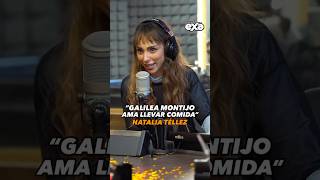 NataliaTéllez nos habla de cómo a GalileaMontijo le gusta llevarle comida a la producción 🙌 [upl. by Sorcim99]