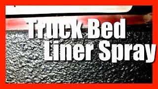 Truck Bed Liner Spray  Durable Protective Coating Bed Liner Paint  Bed Liner Coating [upl. by Enidaj]