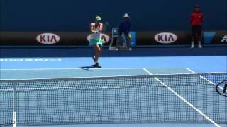 Sara Errani v Yanina Wickmayer highlights 3R  Australian Open 2015 [upl. by Giglio]