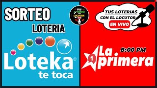 Sorteo LOTEKA TE TOCA LA PRIMERA En VIVO de hoy lunes 11 de noviembre del 2024 loteka envivo [upl. by Iddet]