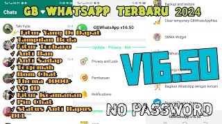 UPDATE  GB WA  WA GB TERBARU 2024  APK GB WA ANTI KADALUARSA [upl. by Gosnell]