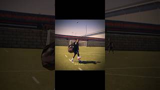 Best Trickshot  ☠️🔥edits funny trending shorts football [upl. by Cornel]