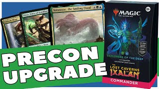 Explorers of the Deep Merfolk Deck Precon Upgrade 🛠 Xolatoyac the Smiling Flood mtg edh [upl. by Aiksas]