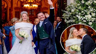 Princess Theodora of Greece marries American lawyer after postponing royal wedding twice in 4 years [upl. by Eceinwahs]