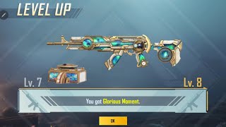 M762 STARCORE GUN GLORIOUS MOMENT FULL UPGRADE pubgm M762 [upl. by Karlotte]