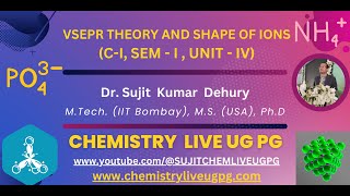 VSEPR THEORY AND SHAPE OF IONS [upl. by Justinn]