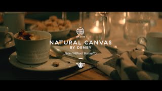 Introducing Denby Natural Canvas  Form Without Formality [upl. by Hakilam231]