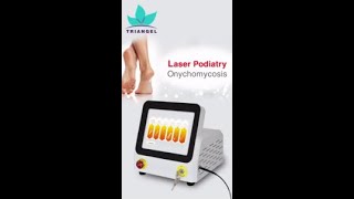 Onychomycosis treatment machine remove foot warts and onychomycosis Triangel Mini60 [upl. by Gardas]