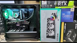 12th Generation Core i9 12900K PC Build with Gigabyte Z690 Aero G DDR5  Tech Land [upl. by Mayor881]