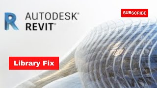 Revit install  library content fix [upl. by Huai]