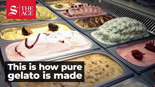 Pure Gelato Keeping with Italian tradition [upl. by Davidde]