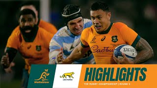 Wallabies v Argentina Extended Highlights  Round 3  TRC 2024 [upl. by Cly]