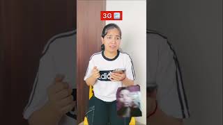 5G vs 4G vs 3G 2G vs E comedy funny youtubeshorts yt ytshorts [upl. by Adran508]