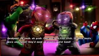 LEGO Marvel Super Heroes  House Party Protocol  100 Guide Red Brick X10 Heartbreaker [upl. by Aennaej]