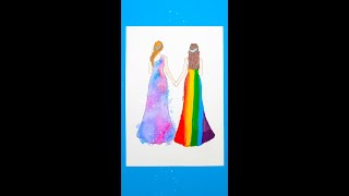 Kleider aus einer anderen Dimension Galaxie und Regenbogenmagie Basteln DIY [upl. by Noella534]