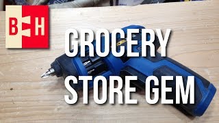 Aldi Cordless Screwdriver Review [upl. by Zurn783]