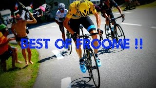 ATTAQUES DE FROOME Tour De France [upl. by Ailatan]