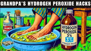 Grandpas 40 Hydrogen Peroxide Hacks that will BLOW YOUR MIND amp MAKE LIFE EASIER [upl. by Leumel297]