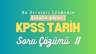 Bu Soruları Çözmeden Sınava Girme  II [upl. by Merriam429]