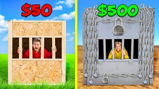 50 vs 500 Prison Boxes FIRST TO ESCAPE WINS [upl. by Larrej321]