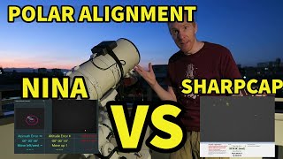 Polar Alignment BATTLE WHO WINS  Sharpcap PA Settings [upl. by Ademordna]