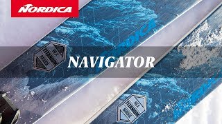 Nordica NAVIGATOR Skis 2019 [upl. by Aizatsana]