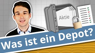 Was ist ein Aktiendepot Wertpapierdepot einfach erklärt  Finanzlexikon [upl. by Yatnoed876]