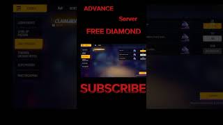 Free fire advance server  Free fire free diamond freefire newupdate ff trending shorts [upl. by Akemehc]