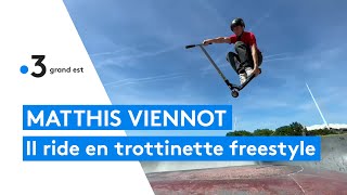 Matthis Viennot champion de trottinette freestyle pro [upl. by Osbourn]