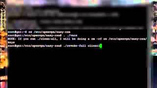 Revoke OpenVPN User Permissions In Ububtu 1204 [upl. by Hospers]