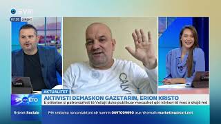 KAFE SHQETO Aktivisti demaskon gazetarin Erion Kristo 06052024 [upl. by Hpsoj861]