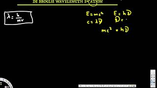 Derivation of de broglie wavelength eqution  Physical Electronics [upl. by Hamrnand]