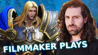 Filmmaker Plays Warcraft 3 and Reacts to Cinematics Live [upl. by Htedirem]