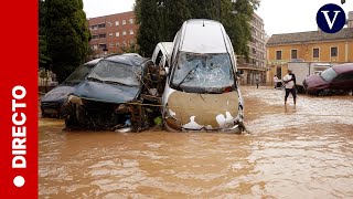 Seguimiento de las inundaciones en Beniparrell Valencia [upl. by Etak]