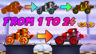 INSTANT PROMOTING FROM STAGE 1 TO STAGE 24 in CATS Crash Arena Turbo Stars [upl. by Rushing]