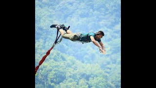 Leaping into the Clouds Bungee Jumping in the Heart of Meghalaya [upl. by Lleunamme]