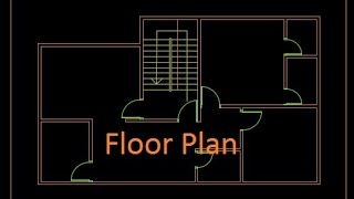 AutoCAD tutorial Floor Plan part1 [upl. by Leahcimal]