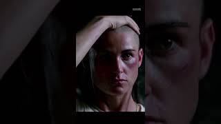 Demi Moore Shaves Her Head HD GI Jane 1997 Ridley Scott [upl. by Nileuqaj]