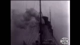 RMS Olympic whistle last voyage 2 version recordings [upl. by Kyred]