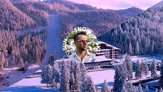 2019 Poiana Brasov amazing ski resort A full of snow winterland by drone [upl. by Leblanc]