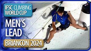 Lead Finals  Briancon  Mens  2024 [upl. by Zilber]