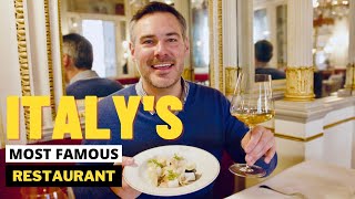 1 MOST FAMOUS RESTAURANT IN ITALY  Italy Travel Vlog [upl. by Tamar527]