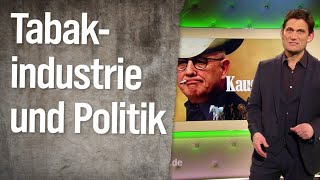 Christian Ehring Politik und Tabakindustrie  eine Lovestory  extra 3  NDR [upl. by Raffaello]