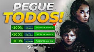 SORTEIO de Jogos AO VIVO É só entrar e PARTICIPAR [upl. by Roxie]