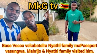 Boss Vecco lupa vakasungwa amp Mabrijo Nyathi family visited trending zimbabwe tytieNyathigilbert [upl. by Aidole]