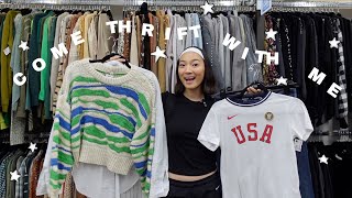 ULTIMATE FALL THRIFT WITH ME 🍂🧦  STYLED TRY ON HAUL I SPENT 200 MY BEST THRIFT RUN [upl. by Gati]