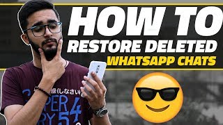 How to Restore Deleted WhatsApp Messages on Your Smartphone [upl. by Sindee]