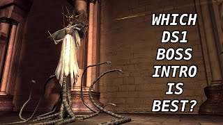 Ranking ALL 26 DS1 Boss INTROS From Worst To Best [upl. by Saturday482]