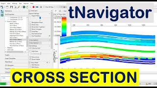 tNavigator 3 Creating Cross Section [upl. by Gudrun]