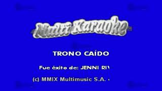 Trono Caído  Multikaraoke ► Éxito De Jenni Rivera [upl. by Calondra]